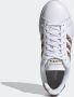 Adidas Grand Court Lederen Sneakers 41 1 3 Wit - Thumbnail 7