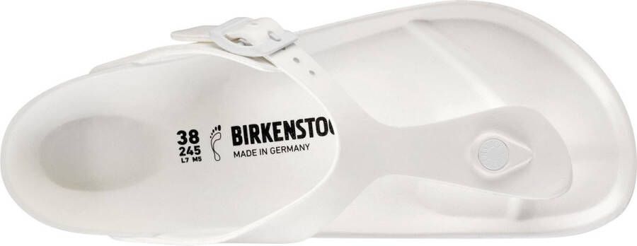 Birkenstock Witte Gizeh EVA Sandalen met brede pasvorm Wit Heren - Foto 5