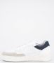 Blackstone Patchwork Lage Sneaker in Wit Marineblauw White Heren - Thumbnail 12