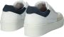 Blackstone Patchwork Lage Sneaker in Wit Marineblauw White Heren - Thumbnail 8