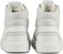 Blackstone Xw42 White High Top Sneaker White Dames - Thumbnail 13