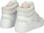 Blackstone Xw42 White High Top Sneaker White Dames - Thumbnail 6