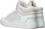 Blackstone Xw42 White High Top Sneaker White Dames - Thumbnail 8