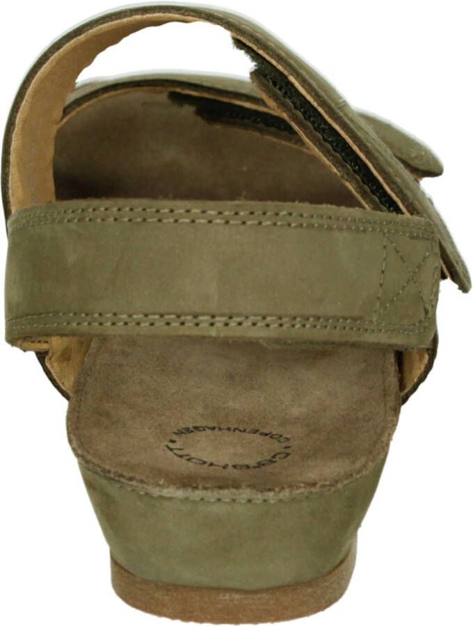 Ca'shott 61200503 Volwassenen Platte sandalen Groen