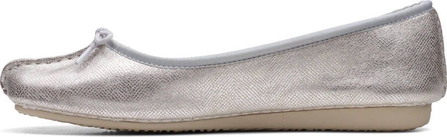 Clarks Dames Freckle Ice D 6 silver metallic
