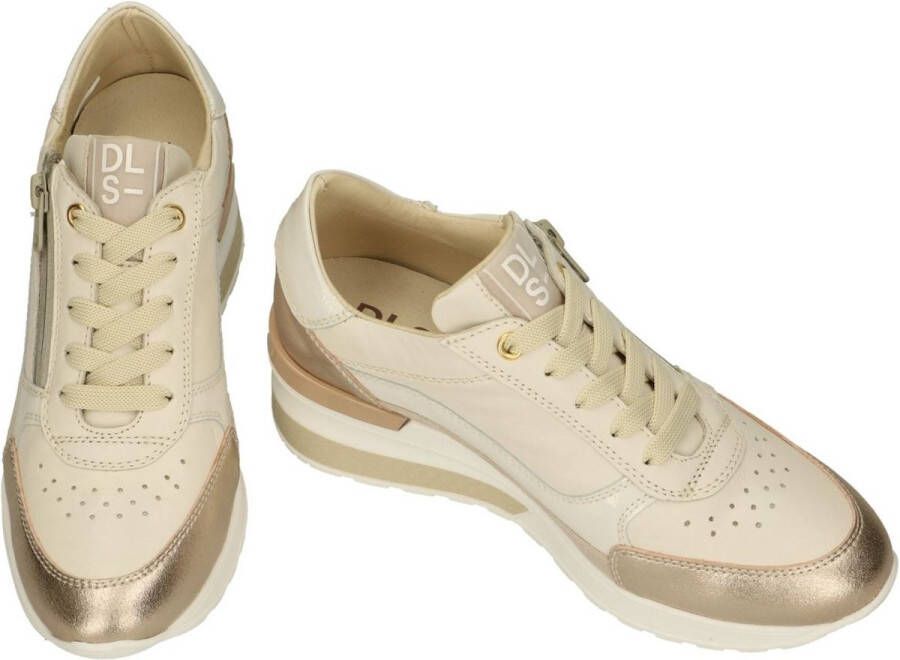 DL Sport Dlsport -Dames off-white ecru parel sneakers - Foto 2