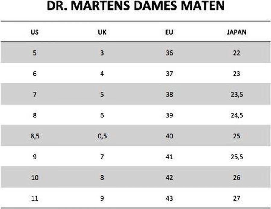 Dr. Martens Vegan Jadon II Mono Unisex Laarzen Zwart