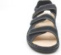 FinnComfort Finn Comfort CASABLANCA 01451-902624 Blauwe heren sandalen met drie klittenbanden - Thumbnail 2