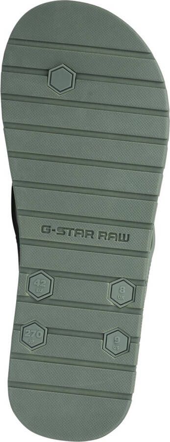 G-Star Lichtgewicht heren teenslipper met verhoogd RAW design Green Heren - Foto 12