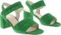 Gabor 21.711.19 Samth. Verde-sandalen met hak-pumps - Thumbnail 8