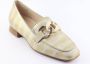Hassi-A Hassia Napoli Ketting Loafers Instappers Dames Goud - Thumbnail 10