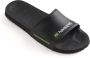 Havaianas Brasil Slide Slippers Unisex zwart wit groen - Thumbnail 31