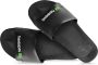Havaianas Brasil Slide Slippers Unisex zwart wit groen - Thumbnail 14
