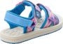 Jack Wolfskin Zulu VC Kids Kinderen sandalen 30 purper coral blue - Thumbnail 3