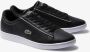 Lacoste Carnaby Evo Zwart Wit Heren Sneaker 39SMA0061 - Thumbnail 9