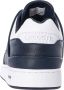 Lacoste Court Cage Sma Heren Sneakers Wit Donkerblauw - Thumbnail 12