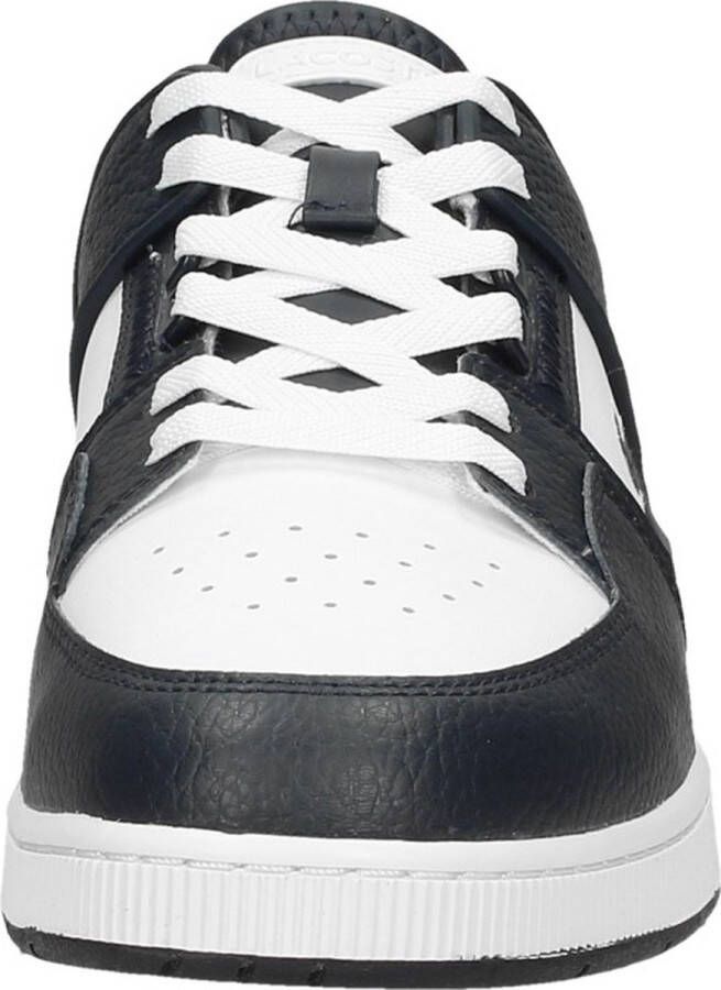 Lacoste Court Cage Sma Heren Sneakers Wit Donkerblauw