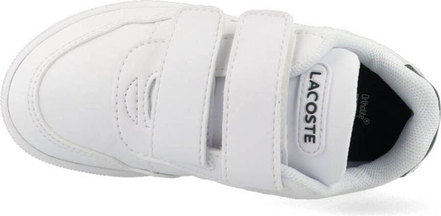 Lacoste T-clip K Lage sneakers Leren Sneaker Jongens Wit