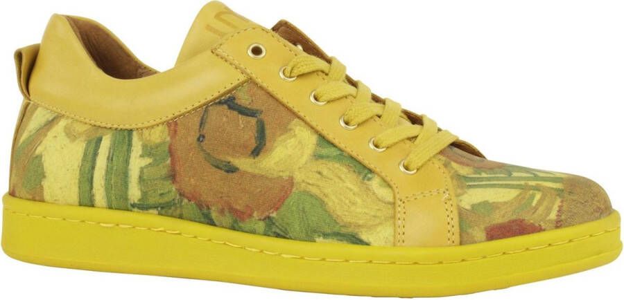 Linkkens Boyd sneaker Zonnebloemen Vincent van Gogh