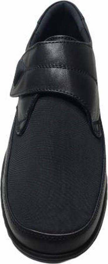 manlisa velcro stretch sleehakschoenen W245-244 zwart