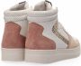 Maruti Mona White Pink Sneakers hoge sneakers - Thumbnail 10