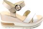 Nerogiardini Platte sandalen voor vrouwen White Dames - Thumbnail 3