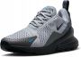 Nike Air Max 270 sneakers grijs antraciet blauw - Thumbnail 7