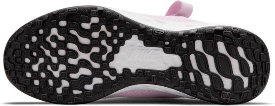 Nike Revolution 6 Flyease NN GS Hardloopschoenen Pink Foam Black Kinderen