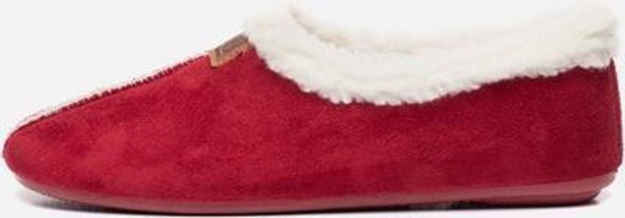 Nortenas Pantoffels rood Textiel Dames