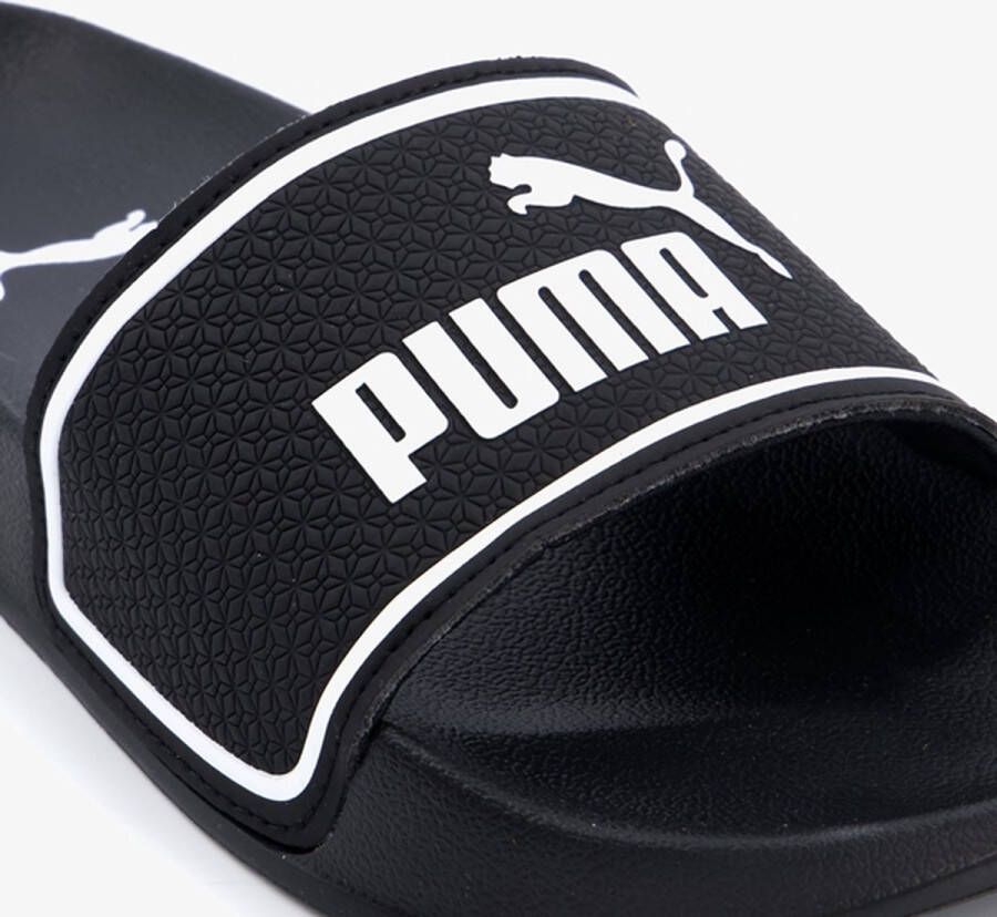 Puma Leadcat 2.0 badslippers zwart wit Rubber Logo 34 5 - Foto 10