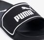 Puma Leadcat 2.0 badslippers zwart wit Rubber Logo 34 5 - Thumbnail 10