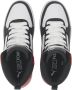 PUMA Rebound JOY Jr Unisex Sneakers White Black HighRiskRed - Thumbnail 12