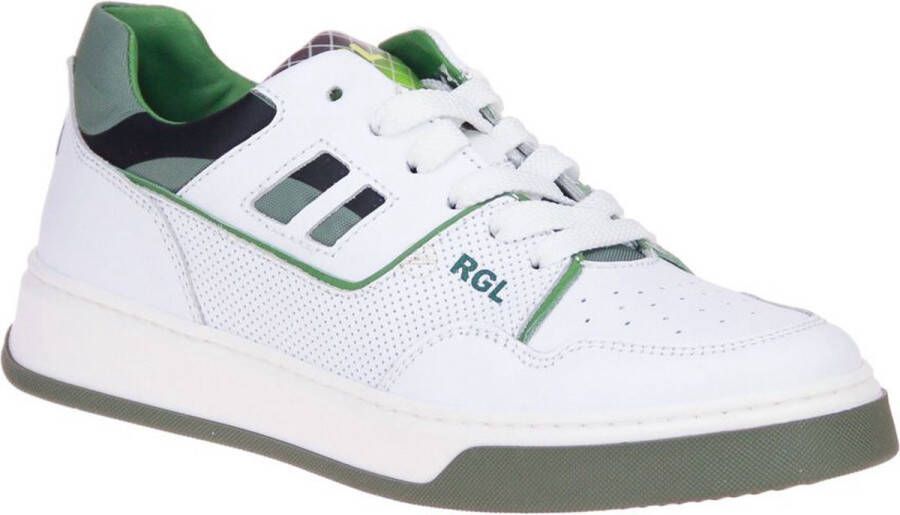 Romagnoli Wit-Groene Sneaker