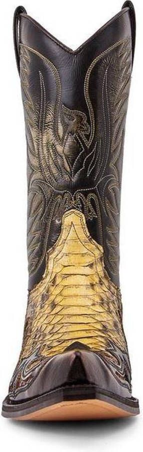 Sendra boots 3241 Cuervo Antic Heren Laarzen Cowboy Western Boots Schuine Hak Spitse Neus Vintage Look Echt Leer Handgemaakt - Foto 7