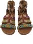 Shoesme leren sandalen met kraaltjes beige Meisjes Leer All over print 32 - Thumbnail 6
