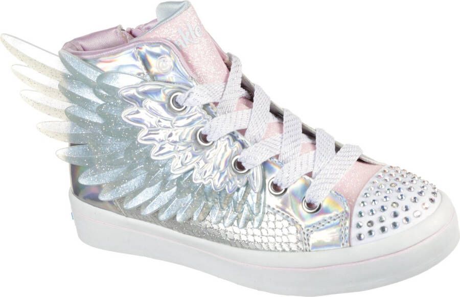 Skechers Twi-Lites 2.0 Unicorn Wings Meisjes Sneakers Silver Pink - Foto 5