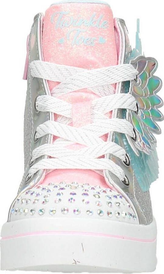 Skechers Twi-Lites 2.0 Unicorn Wings Meisjes Sneakers Silver Pink - Foto 12
