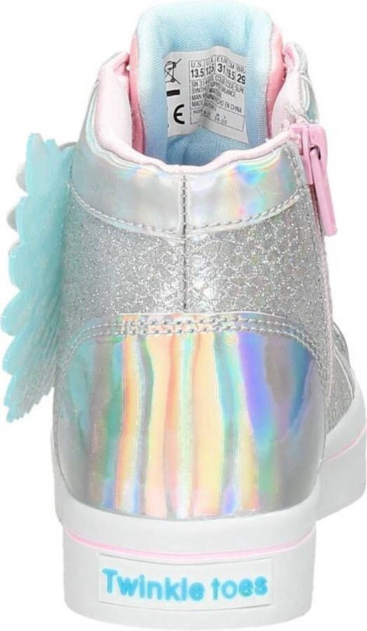 Skechers Twi-Lites 2.0 Unicorn Wings Meisjes Sneakers Silver Pink - Foto 6