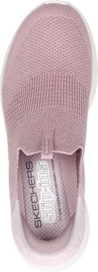Skechers Hands Free Slip-Ins Ultra Flex 3.0 Smooth Step VEGAN Instapper Dames Roze - Foto 7