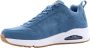 Skechers Uno Stand On Air sneakers blauw Suede Heren - Thumbnail 12