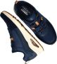 Skechers Uno Layover Sneakers blauw Textiel Heren - Thumbnail 6