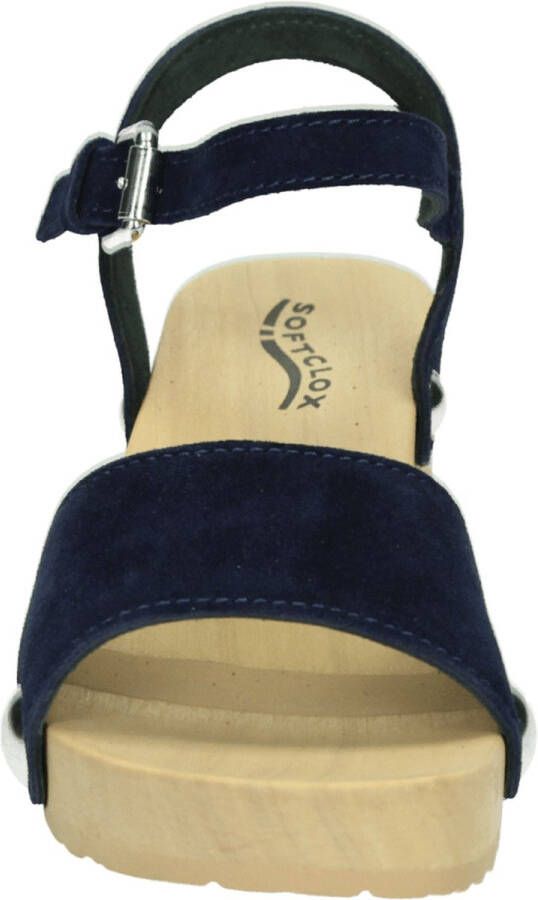 Softclox S3378 PENNY Volwassenen Sandalen met hak Blauw