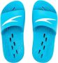 Speedo Junior Slide Slippers Unisex Blue - Thumbnail 2