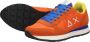 Sun68 Tom Solid Nylon Men Lage sneakers Heren Oranje - Thumbnail 12