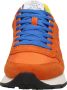 Sun68 Tom Solid Nylon Men Lage sneakers Heren Oranje - Thumbnail 14