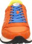 Sun68 Tom Solid Nylon Men Lage sneakers Heren Oranje - Thumbnail 10
