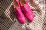 VanPalmen Quirey Nette schoenen heren veterschoen fuchsia goodyear-maakzijze topkwaliteit - Thumbnail 3