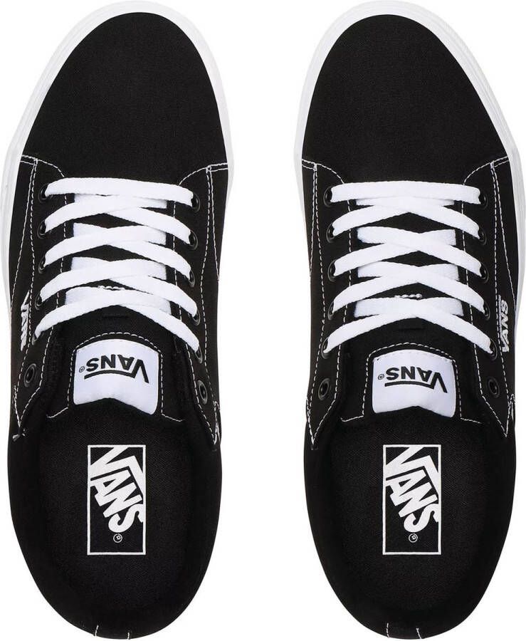 Vans Seldan Heren Sneakers (Canvas) Black White