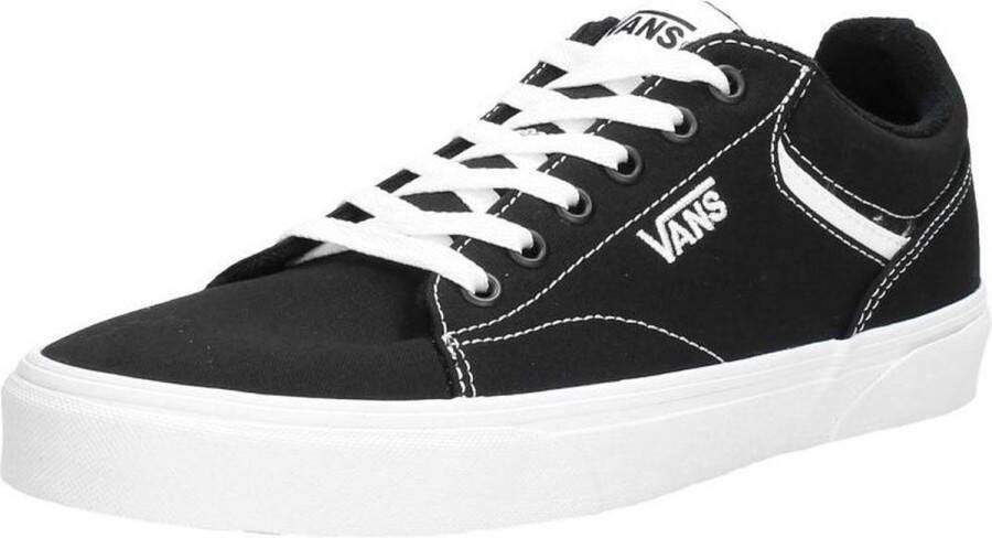 Vans Seldan Heren Sneakers (Canvas) Black White