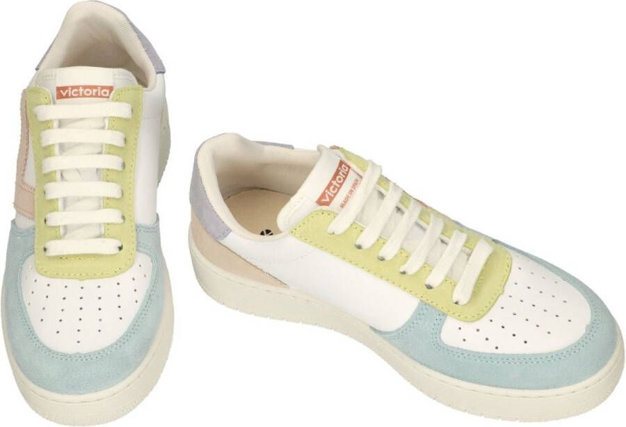 Victoria -Dames pastel-kleuren sneakers